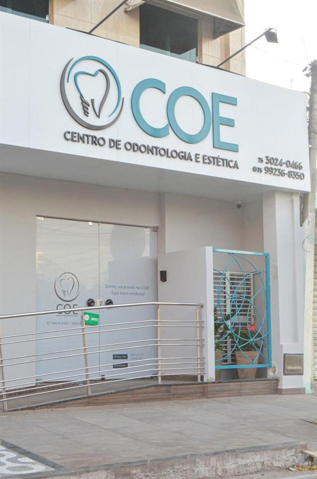 Fachada da COE na Cidade Nova, Feira de Santana